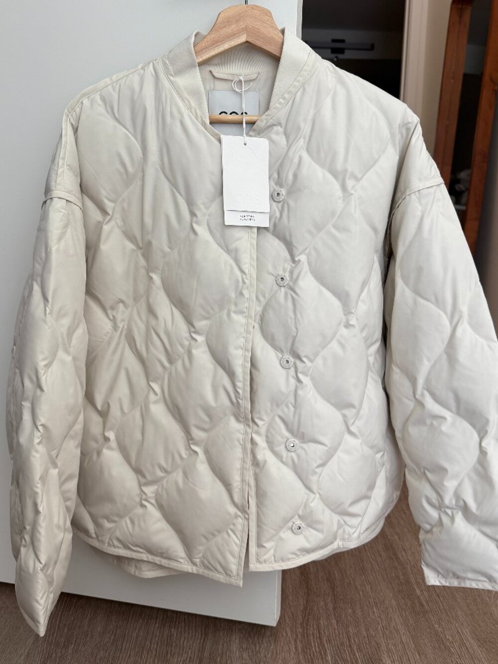 NWT COS Oversized Quilted Jacket